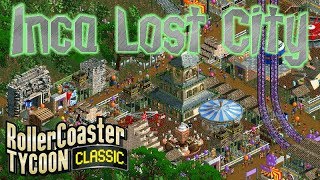 Inca Lost City | Lost City Founder | Rollercoster Tycoon Classic | Wacky Worlds | Let's Play!