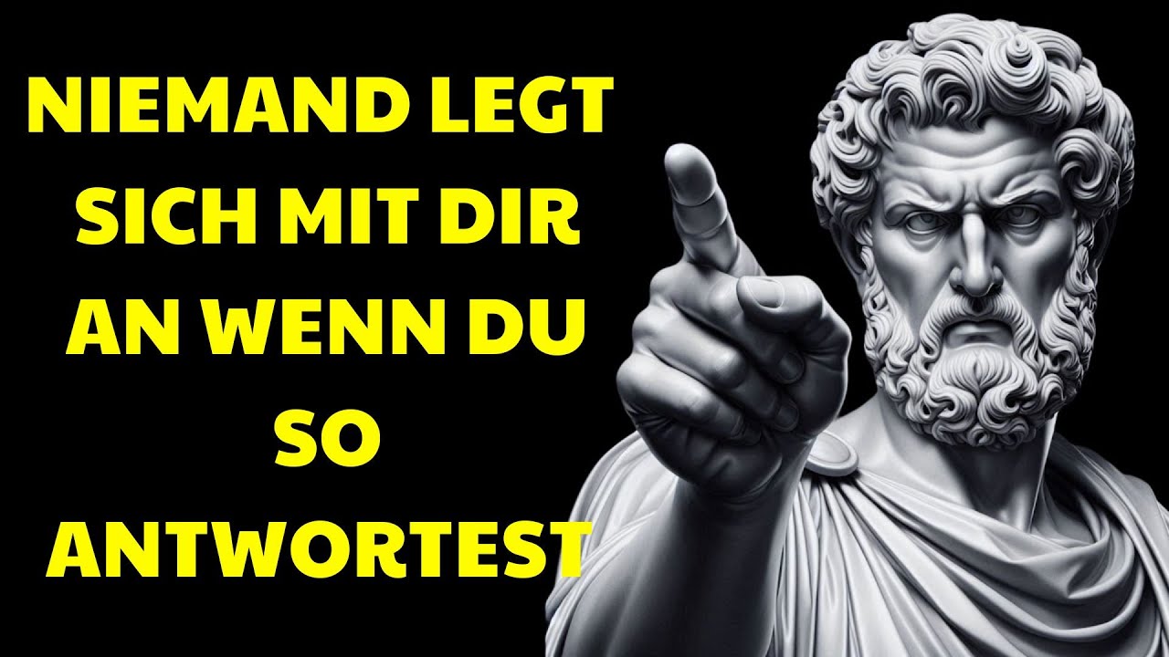 8 kluge Antworten, die jeden zum Schweigen bringen  | Stoische