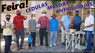 Super feira numismática com moedas antigas, Real, cédulas, antiguidades e vários artefatos!