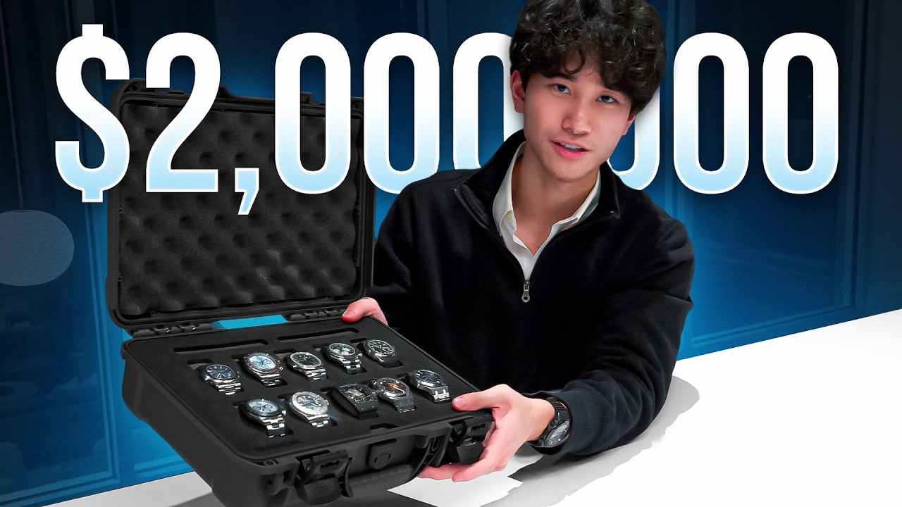 Inside My INSANE $2,000,000 Personal Watch Collection at 18...