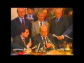 Elezioni 1992, Bettino Craxi dalla sede del PSI: "Abbiamo subìto un'erosione"