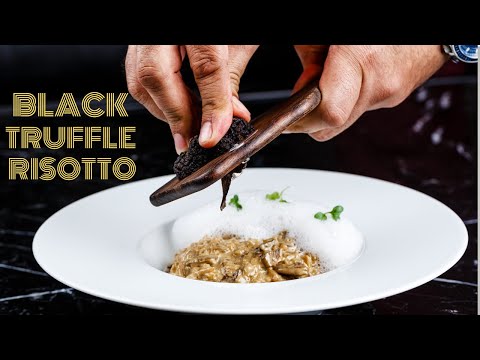 How to Make Black Truffle Risotto, Tips from a Professional Chef...