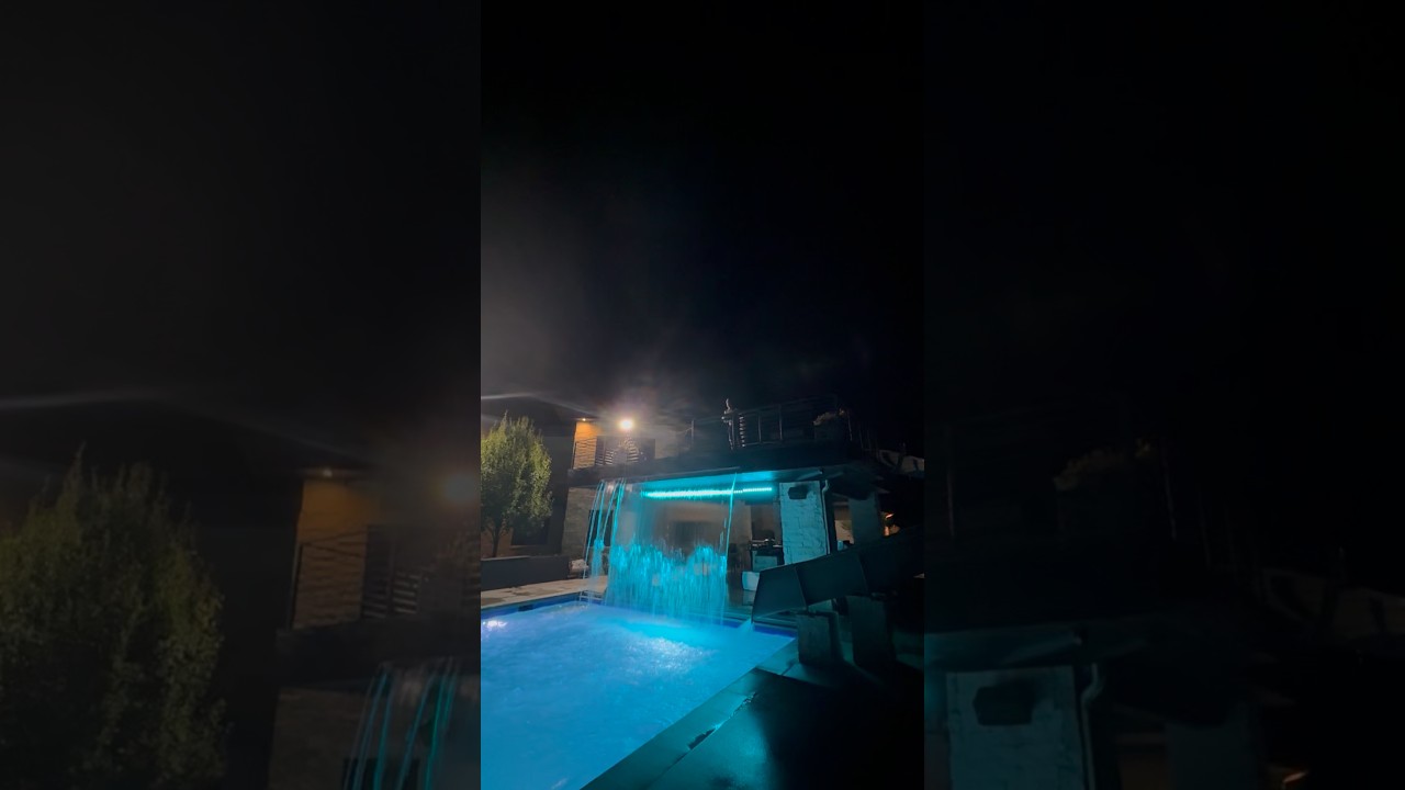 Epic Pool Basketball Shot!!!!