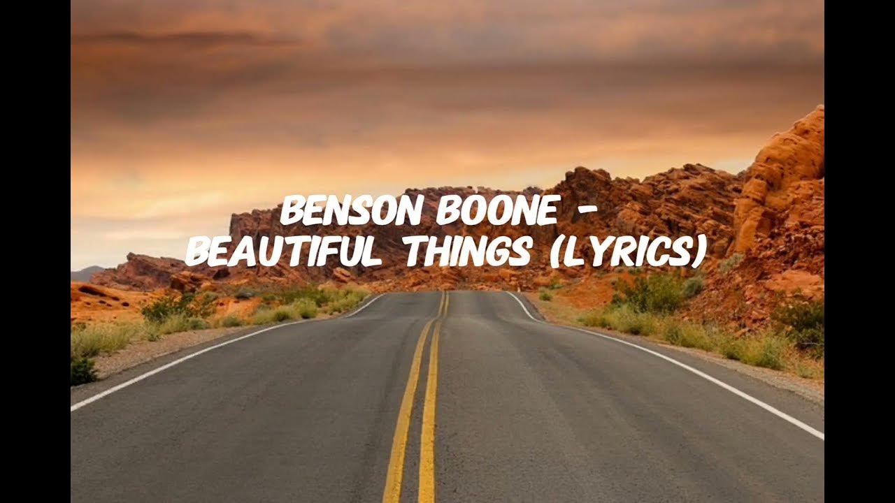 Benson Boone - Beautiful Things (Lyrics) - YouTube