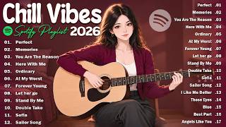 💚🎧Top Trending Music Spotify 2026 || Calm & Soft Acoustic Playlist to Relax Your Mind✨ screenshot 2