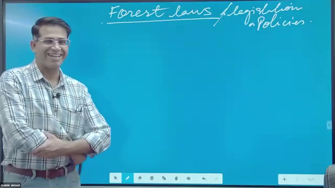 30th July enrichment- Forests laws & polices, Wildlife protection & EIA amendments (2020)