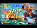 Cave Panda Space Walker Build  *Insane Survivability* - Auto Chess PS4 PS5 PC Mobile