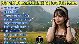 Best Nepali Folk Songs | Trending Nepali Romantic Lok Geet Collection | MKD Music Nepal 