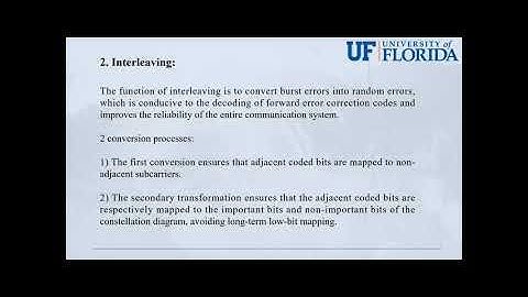 Simulation of OFDM System (EEL 6509 Wireless Communications Presentation)