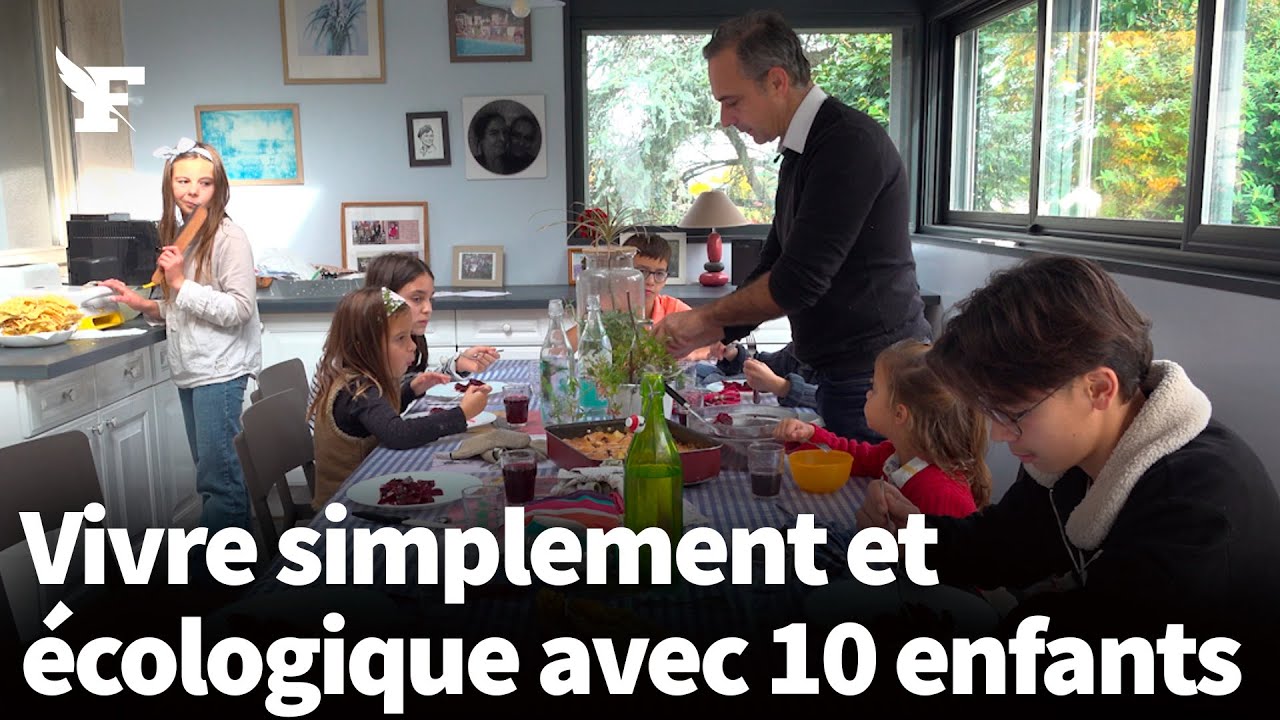 Consommation responsable : la philosophie d’une famille nombreuse