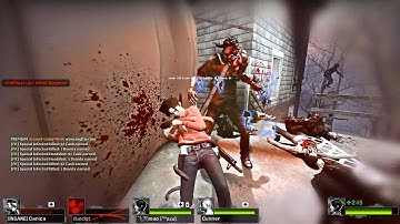 Left 4 Dead 2 PC Blood Harvest online coop campaign walkthrough part 2/3