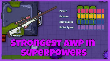 Strongest AWP sniper in zombsroyale