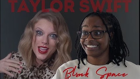 FIRST TIME LISTENING TO | TAYLOR SWIFT- BLANK SPACE | REACTION |