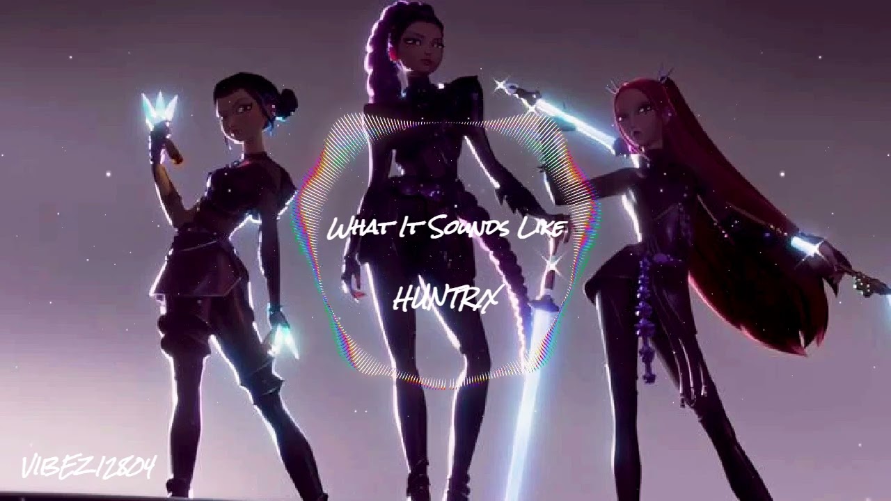 what it sounds like - huntr/x slowed//reverb + slight bass boost