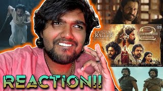 Ponniyin Selvan 2 Trailer | REACTION!! | Mani Ratnam | @ARRahman | Subaskaran |Madras Talkies |Lyca