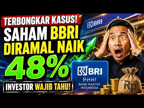KASUS TERBONGKAR! SAHAM BBRI SIAP MELEDAK? ANGKA 48% BIKIN INVESTOR TERKEJUT!