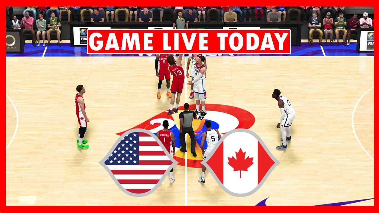 🔴USA vs Canada LIVE 🔴 FIBA Basketball World Cup 2023 3rd Place Final 🏀 Full Game Highlights Today