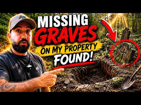 MISSING GRAVES FOUND ON MY LAND! | Uncovering Secrets On My Property