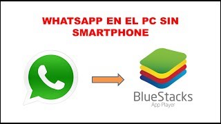 WHATSAPP ON PC WITH BLUESTACKS