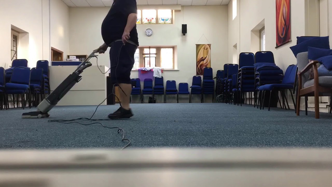 Church meeting hall carpet cleaning Hoylake , Wirral, Uk. The pre Vacuum YouTube