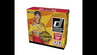 2025 Donruss Racing Checklist review