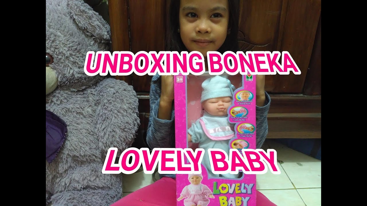 UNBOXING BONEKA LOVELY BABY. 