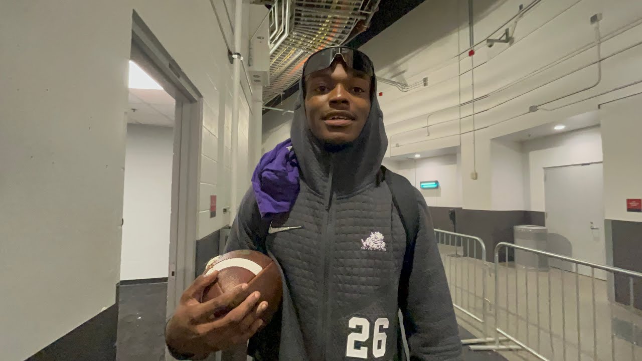 TCU safety Bud Clark talks win over Michigan and big plays on the night