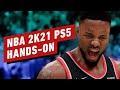 NBA 2K21: PS5 Hands-On Impressions