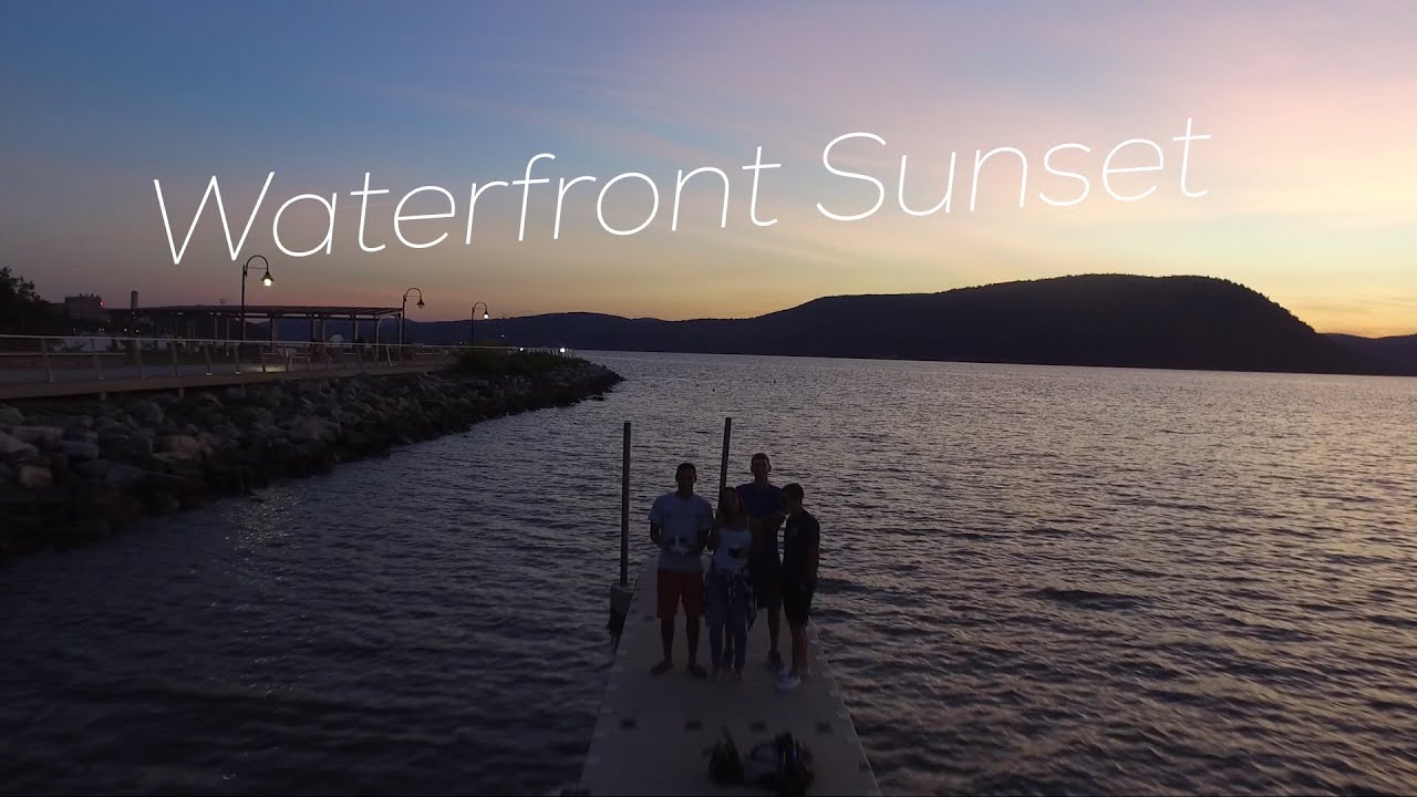 Beautiful Sunset At The Waterfront!