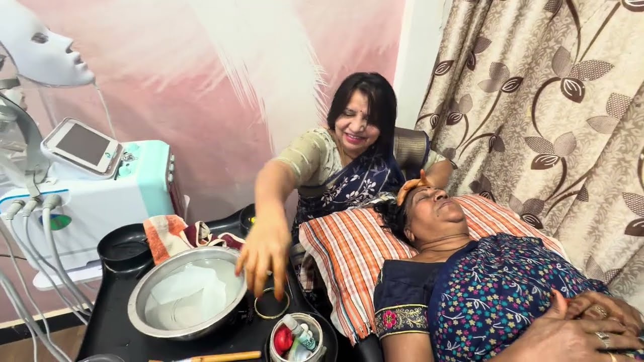 కనకమ్మ బ్యూటీ గా తయారు అవ్వబోతుంది 😄Sakhi buty parloure 