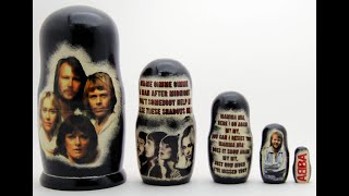 Matryoshka Nesting Dolls ABBA