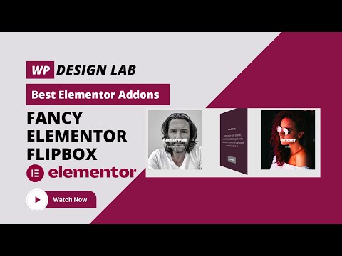 How to create Fancy Elementor Flipbox for Elementor WordPress Page