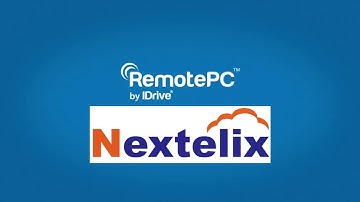 Nextelix Connect remote desktop software powered by RemotePC by iDrive