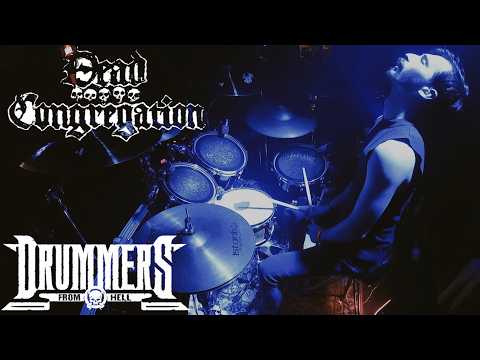 DEAD CONGREGATION-Morbid Paroxysm. Vasilis Nanos. Death Is Not The End fest Poland 2026 (Drum Cam)
