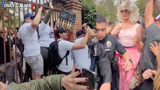Details Drag Queen BLOCKED From Story Time By Protesters Update