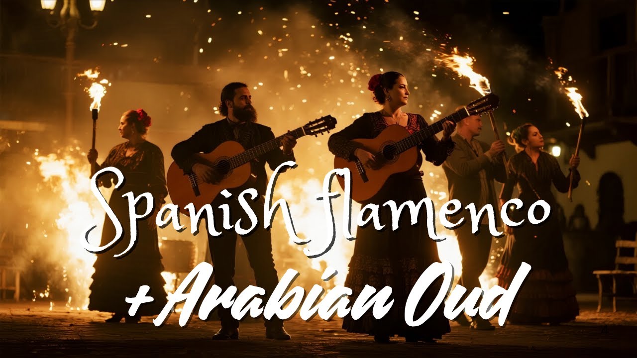 Flamenco Guitar & Arabic Melodies | Emotional Spanish Fusion for Deep Inner Calm & Meditation