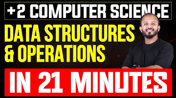 Plus Two CS | Data Structures and Operations Summary | Eduport Plus Two