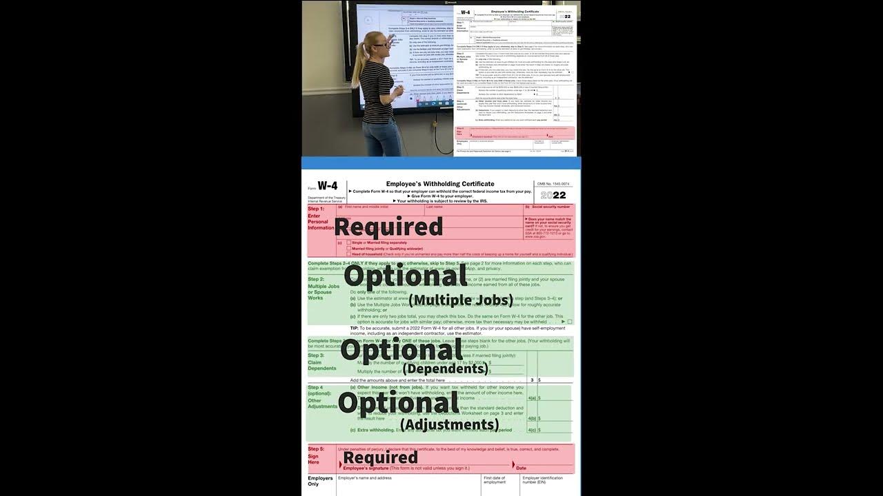 w4 tax form | w-4 tax form. required steps 1 & 5
