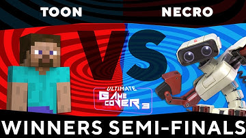 Winners Semi-Finals Ultimate Game Cover #3 - Toon (Steve) VS Necro (ROB)