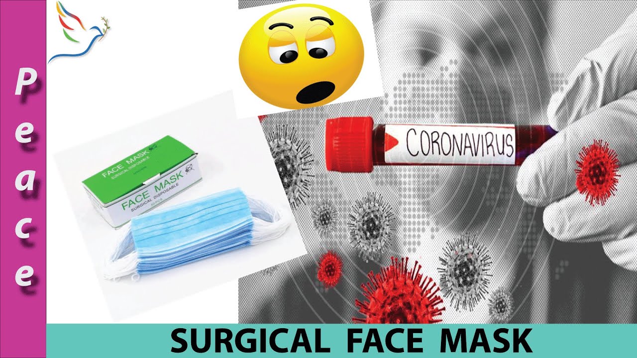 Surgical Face Mask || Corona virus Mask || Mask in Pakistan || Peace ...