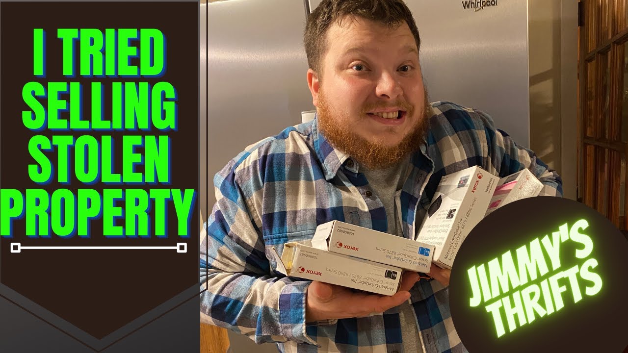 I TRIED SELLING STOLEN PROPERTY! EBAY VERO
