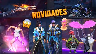 CALENDÁRIO SEMANAL FREE FIRE, ITENS GRÁTIS BTS, EVENTO DE RECARGA, NOVO PASSE, NOVIDADES FREE FIRE
