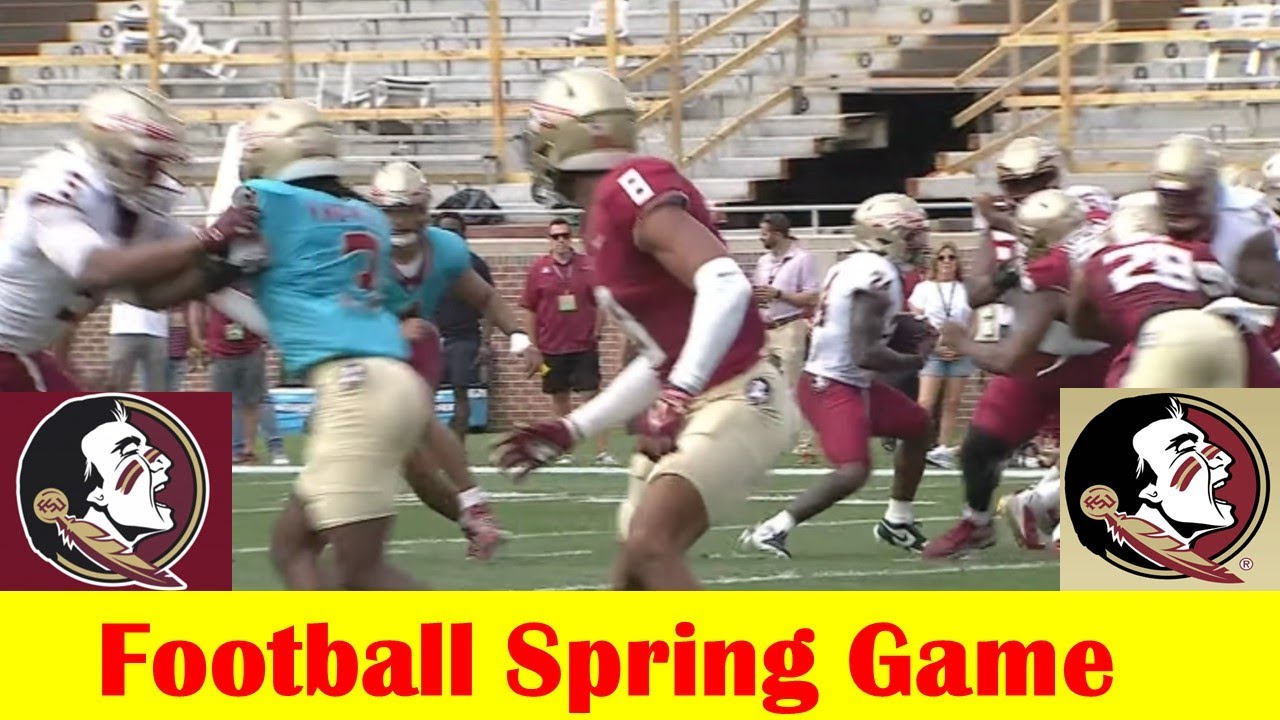 Team vs Team Gold, 2024 Florida State Football Spring Showcase