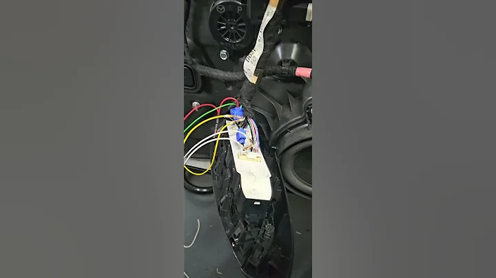 Mazda CX-3 Automatic mirrors folding module  connecting