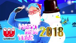 Captain Ace Zoomy Happy New Year 2018 Compilation Songs For Kids And Children With Lyrics