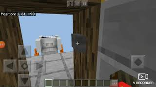 Minecraft Pe: Simple Piston Elevator