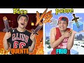 RICO VS POBRE NA ESCOLA #66 - QUENTE VS FRIO NO MINECRAFT !!