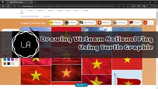 How to code Vietnam National Flag screenshot 4