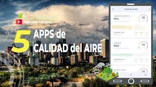5 APPS que puedes USAR para MONITOREO de contaminación ATMOSFÉRICA en TU CIUDAD 🌫️🏘️🌳 screenshot 3