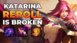 KATARINA REROLL | AT WHAT COST? | PRISMATIC BATTLE ACADEMIA | TFT SET 15 KO COLISEUM | PATCH 15.7